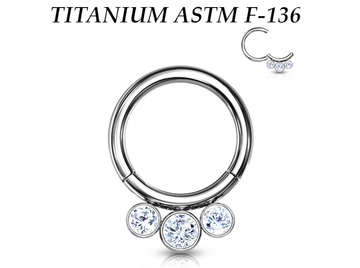 Кликер из титана Ti Metal лисса