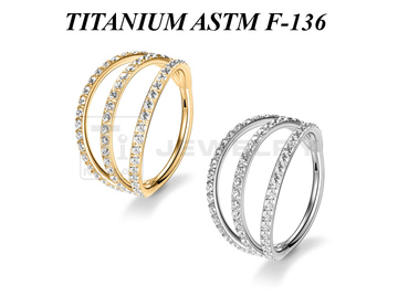 Кликер из титана Ti Metal тиара