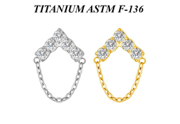 Кластер из титана Ti Metal орленд