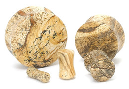 Плаги из яшмы Пикассо, пара