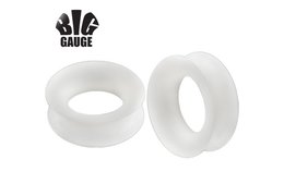 Тоннели White big silicone