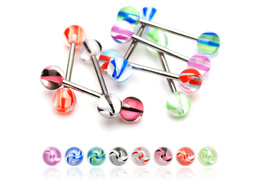 Штанга для языка спираль