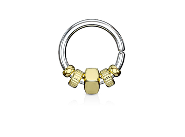 Кольцо раздвижное с подвесками
