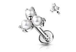 Лабрет жемчужное трио Лабрет жемчужное трио