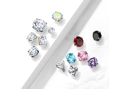 Накрутка с фианитом Накрутка с фианитом