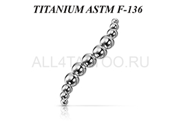 Накрутка из титана Ti Metal арколь Накрутка из титана Ti Metal арколь