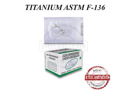 Банан Steel and Silver из титана с внутренней резьбой, стерильный Банан Steel and Silver из титана с внутренней резьбой, стерильный