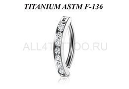 Кликер из титана Ti Metal радиан